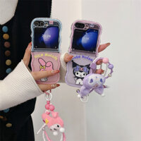 Sanrio Sóng Ốp Lưng Cho Motorola MOTO Razr 40Ultra 50Ultra Gấp Vỏ Điện Thoại Chống Sốc Ốp Lưng