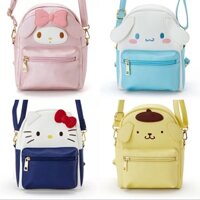 SANRIO Túi đeo chéo hình thú nhồi bông hoạt hình dễ thương
