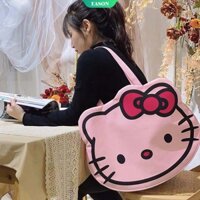 Sanrio Túi Xách Đeo Vai Hoạt Hình Hello Kitty Sức Chứa Lớn 2021 Thời Trang Cho Nữ