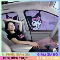 [Sanrio][Hello Kitty] Cốc hút rèm che nắng rèm ô tô Kuromi NPD20231219994[HC]