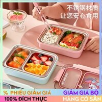 [Sanrio][Hello Kitty]Hộp cơm trưa cách nhiệt bằng thép không gỉ có ngăn[HK]