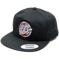 Santa cruz hoa nhật bản chấm giữa hồ sơ snapback gorra