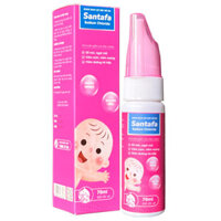 Santafa Sodium Chloride, hỗ trợ làm giảm các triệu chứng sổ mũi, ngạt mũi
