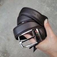 [sẵn]Thắt lưng dây nịt dây lưng da Valentino Creations mặt kéo đầu trượt bản gài lỗ xỏ lỗ Malaysia