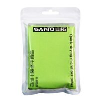 SANTO nhung 2 mặt thấm hút thể thao nhanh khô khăn thể dục ngoài trời microfiber làm mát khăn khăn
