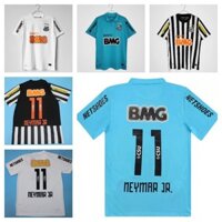 Santos FC Jersey 2011 2012 2018 2019 Nam Người Hâm Mộ Thái Lan Áo Sơ Mi Retro