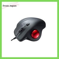 Sanwa Cung cấp Trackball có dây Silent 3 nút quang MA-TB128BK