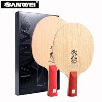 Sanwei V5 PRO Lưỡi bóng bàn chuyên nghiệp 7 ván ép tấn công nhanh + TẮT vòng + Vợt bóng bàn Bát mái chèo FL / ST Tay cầm