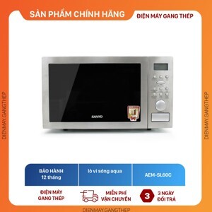 Lò vi sóng Sanyo EMSL60C (EM-SL60C) - 25 lít, 800W (có nướng)