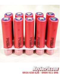 Sanyo NCR18650GA; Pin sạc 3.7v 18650 Sanyo NCR18650GA 3500mAh dòng xả 10A chính hãng
