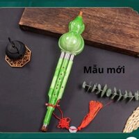 Sáo Bầu Giả Ngọc có khớp 1 bè ( tặng Dây treo Ngọc )