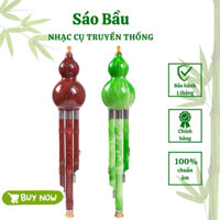 SÁO BẦU GIẢ NGỌC - SÁO BẦU - NHẠC CỤ TRUYỀN THỐNG