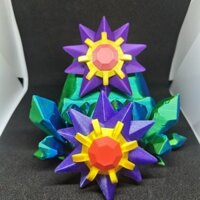 Sao biển đá quý Pokémon Mô hình Trẻ em Sinh nhật Cậu bé Đồ chơi Món quà Đồ trang trí Câu đố