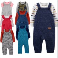[Sao chép]Set yếm thun và áo xuất khẩu cho bé trai bé gái sơ sinh - nguyenny1987