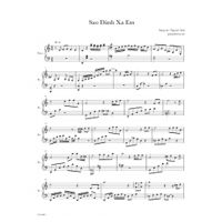 Sao Đành Xa Em - Nguyệt Ánh - Piano Sheet - Lê Minh Trí Version