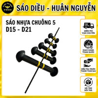 Sáo Diều Chuông 5  D21 💥HÀNG CAO CẤP💥 Sáo Diều Full Nhựa Siêu Nhẹ, Bền Đẹp, Chống Đâm Bổ Va Đập