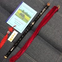 Sáo dizi đen có khớp inox
