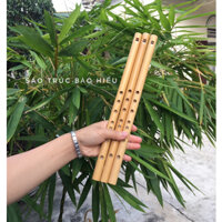 Sáo dọc nứa tone Đô ( C5)  - ngậm thổi dễ dàng