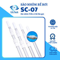 Sào nhôm bể bơi dài 9.0 mét, sào nhôm đa năng hồ bơi, sào nhôm 9.0m có thể thu gọn