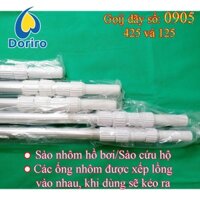 Sào nhôm hồ bơi dài 6 mét = 3 đoạn x 2 mét/Sào nhôm bể bơi/Sào gắn dụng cụ vệ sinh bể bơi/Sào cứu hộ