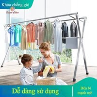 Sào phơi đồ DREAMOFLOVE, Sào phơi quần áo thông minh chất liệu inox chắc chắn, Xào phơi quần áo tối ưu không gian phòng