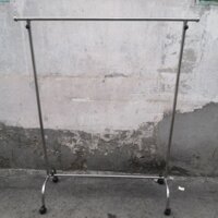 Sào phơi đồ inox đơn có khoen, không khoen