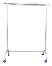 Sào phơi đồ inox đơn có móc khoen HCM