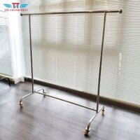Sào phơi đồ inox đơn Tín Thành Phát, khung chắc chắn, bền bỉ, chống gỉ sét, dễ lắp đặt