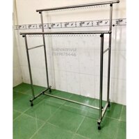 Sào phơi đồ inox lắp ráp tiện lợi