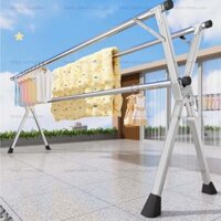 Sào Phơi Quần Áo, Giá INOX Gấp Gọn, Treo Đồ Thông Minh Dạng Cây