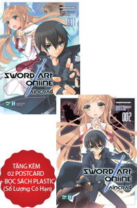 Sao Sword Art Online Aincrad (Bộ 2 Tập) - Kèm 02 Postcard Giấy + (Được Tặng Bọc Sách Plastic - Số Lượng Giới Hạn)