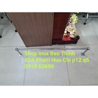 Sào treo đồ inox ống cao (rộng 30cm)
