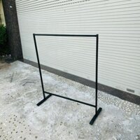 Sào treo đồ sắt vuông sơn tĩnh điện cao 1m2 mẫu truyền thống