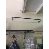 sào treo đồ,thanh chữ u bắt tường dài 1m màu vàng đồng,đen và trắng(kèm vít và tắt kê) VNS -001