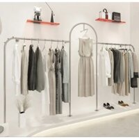 Sào Treo Quần Áo INOX Gắn Tường 3 Khoang - INOX Dày Dặn, Chắc Chắn