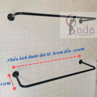 Sào U bắn tường đủ màu đủ size FREE SHIP RẺ  treo quần áo sơn tỉnh điện - manocanh 09