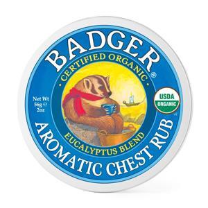 Sáp bôi ấm ngực hữu cơ Badger 21g