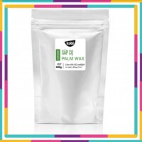 Sáp cọ palm wax cao cấp dùng làm nến thơm, tealight, tặng mẫu thử tinh dầu Kobi - Túi 500g