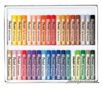 Sáp dầu Pentel - PHN50 hộp 25 màu