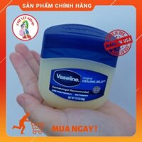 Sáp Dưỡng Ẩm Vaseline 100 Pure Petroleum Jelly Giảm Nứt Nẻ 49g - Dưỡng Ẩm Đa Năng, Dưỡng Gót Chân, Môi