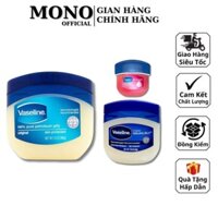 Sáp Dưỡng Ẩm Vaseline , Pure Petroleum Jelly Original 7g, 49g, 368g Mỹ