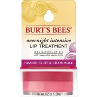 Sáp dưỡng môi ban đêm mùi chanh dây và hoa cúc Burt's Bees Lip Treatment Passion Fruit and Chamomile 0.25oz 7.08g