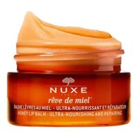 Sáp dưỡng môi dạng hũ Nuxe Reve De Miel Honey Lip Balm Ultra-Nourishing And Repairing 15g