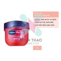 Sáp Dưỡng Môi Vaseline Hồng Xinh 7g Lip Therapy Rosy Lip