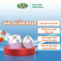 Sáp Giữ Ấm Pozo Giúp Giữ Ấm Cơ Thể, Giúp Bé Ngủ Ngon, Sâu Giấc - Lọ 12ml