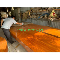 SẬP GỖ GÕ ĐỎ NAM PHI 2 TẤM 1M1X3M2 DÀY 16