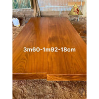 SẬP GỖ GÕ ĐỎ NAM PHI 2 TẤM 1M92X3M6 DÀY 18