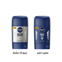 Sáp Khử Mùi Cho Nam Phân Tử Bạc Nivea Men 48h Anti-Perspirant Deodorant - 50ml