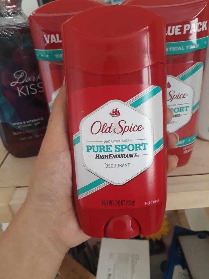 Sáp khử mùi cơ thể Old Spice Pure Sport 85g