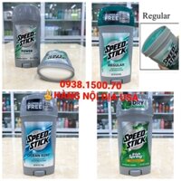 SÁP LĂN KHỬ MÙI 24H CHO NAM  Speed Stick Fresh 85gr❌sáp xanh & sáp trắng